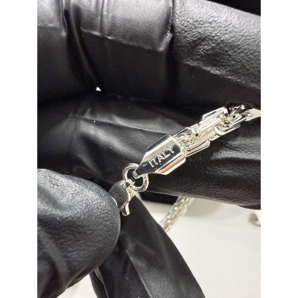 milano bracelet silver filled 8 inch 5mm stamped lobster clasp - Picture 3 of 8